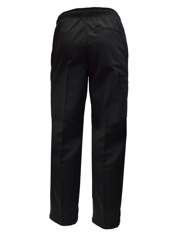 Natural Uniforms Classic Chef Cargo Pants (Black Single, XX-Large) - Image 2